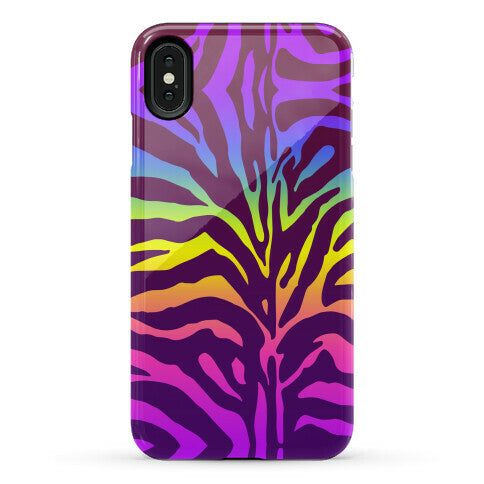 Rainbow Zebra Phone Case